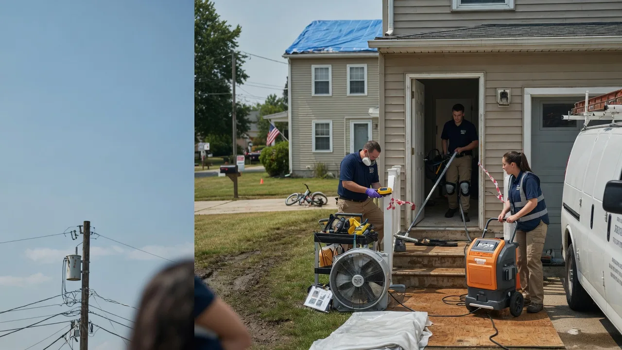 Water Damage Repair in Lattimer Mines, PA near me